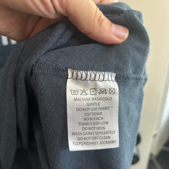 Comfy tee size Small women’s. Roomy. Comfy. Is this your family? - Picture 3 of 5